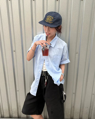 Life Embroidered Straight Cap