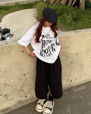 (Unisex) Sweat Wide Bermuda Shorts