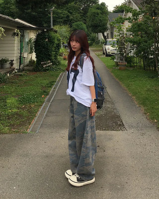 97 Oversized Half-Sleeve T-Shirt