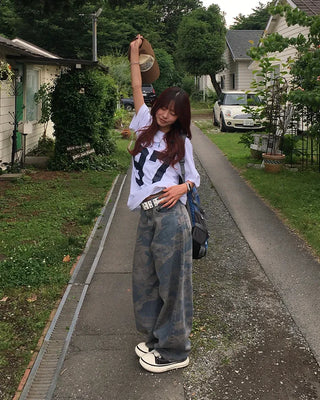 97 Oversized Half-Sleeve T-Shirt
