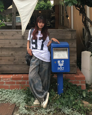 97 Oversized Half-Sleeve T-Shirt