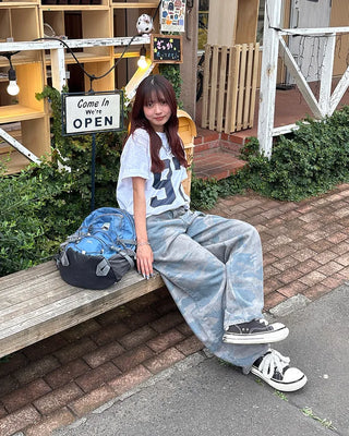 97 Oversized Half-Sleeve T-Shirt