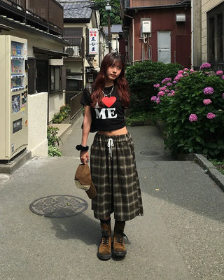 I Love Me Semi-Cropped Half T-Shirt