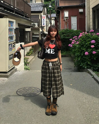 I Love Me Semi-Cropped Half T-Shirt