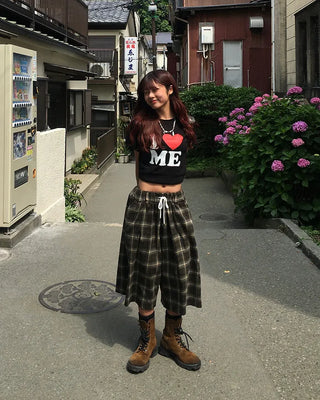 I Love Me Semi-Cropped Half T-Shirt