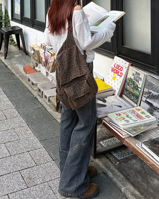 2-way loose sheer summer knit T-shirt