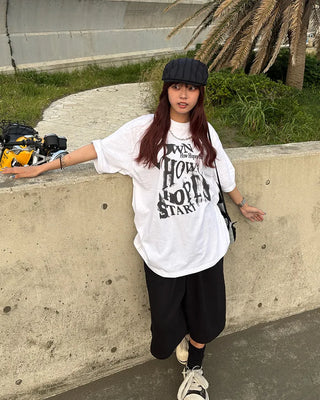 (Unisex) Sweat Wide Bermuda Shorts
