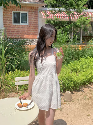 [Lined] Bustier Sleeveless Mini Dress