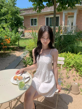 [Lined] Bustier Sleeveless Mini Dress