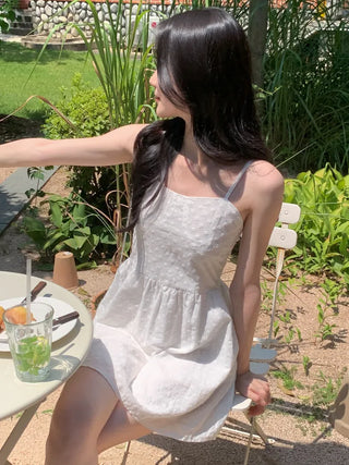 [Lined] Bustier Sleeveless Mini Dress
