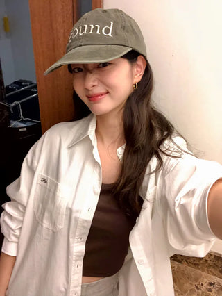 Washed cotton shirt