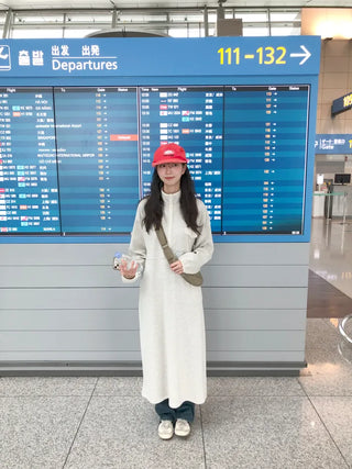 (3 colors) Anorak Long Dress