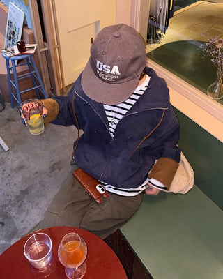 USA Stitch Straight Cap
