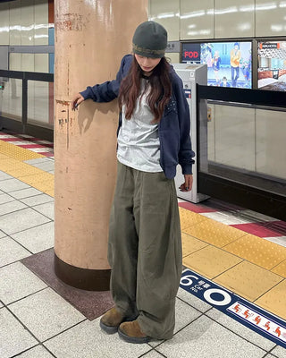 8-Star Dot Patch Hooded Parka