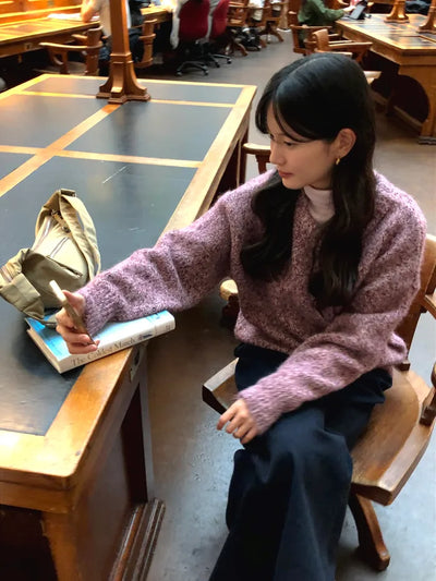 (2 colors) Fleece-lined corduroy pants