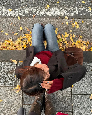 Low-waist point-washed flare jeans