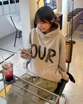 (Unisex) OUR Vintage Patch Hoodie