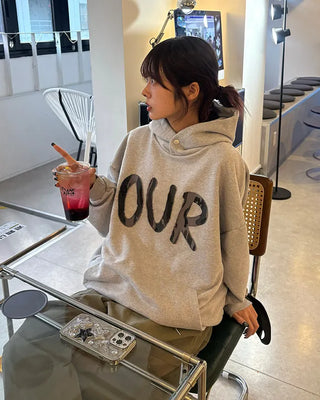 (Unisex) OUR Vintage Patch Hoodie