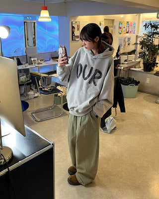 (Unisex) OUR Vintage Patch Hoodie