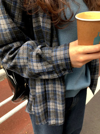 (4 colors) Round Loose Fit Knit