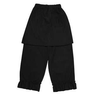 (2 colors) One-piece ruffled skort