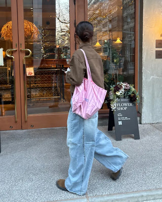Back-unique center-seam double-pocket jeans