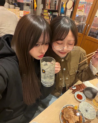 Metal square frame UV glasses