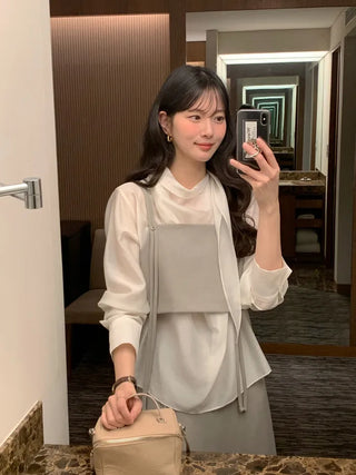 (3 colors) Strap bustier