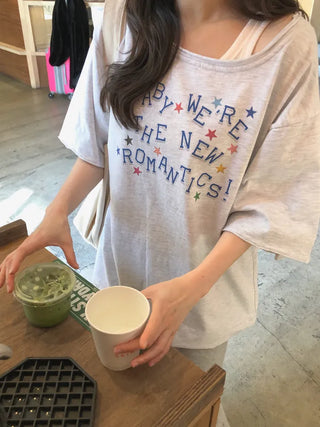 (3 colors) Oversized T-shirt