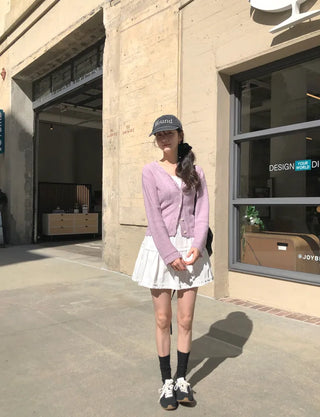 (2 colors) Tiered skirt