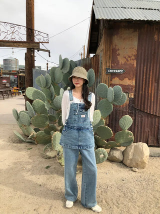 Layered overalls