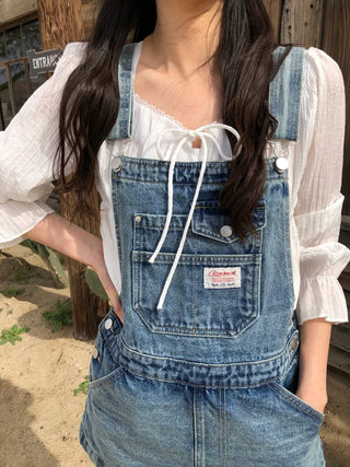 Layered overalls