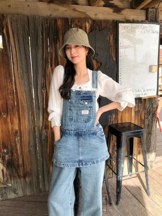 Layered overalls