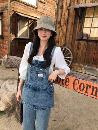Layered overalls