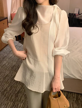(3 colors) Layered dress
