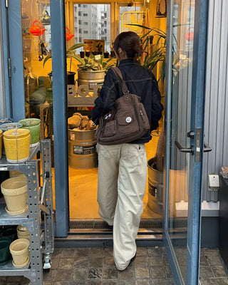 Multi-pocket Boston Big Leather Tote Bag