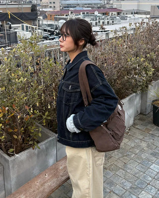 Multi-pocket Boston Big Leather Tote Bag