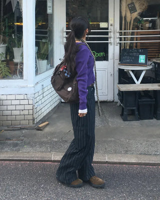 Multi-pocket Boston Big Leather Tote Bag