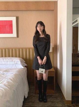 (2 colors) Midi dress