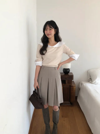 (3 colors) Color 1 Layered T-shirt