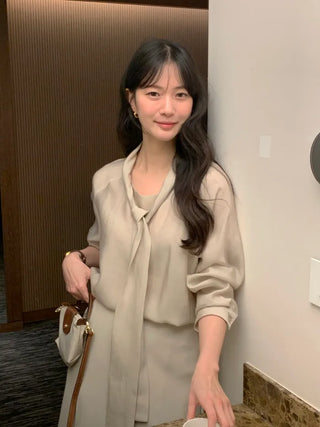 (3 colors) Thai 7/8 sleeve blouse