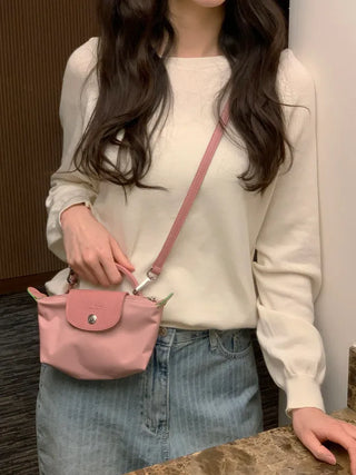 2-Way Shoulder Raglan Knit