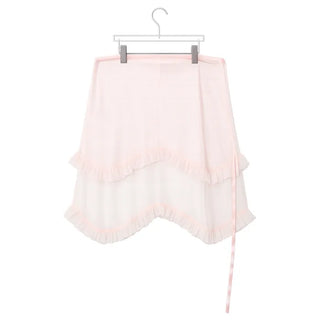 (4 colors) Sheer skirt