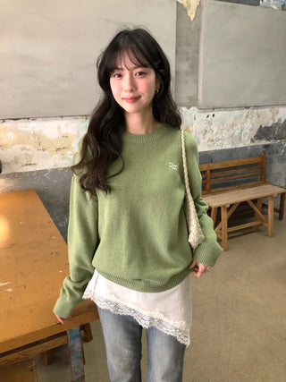 (2 colors) Loose-fit wool check shirt