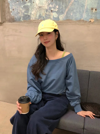 Straight denim pants