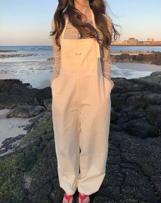 Halter neck overalls