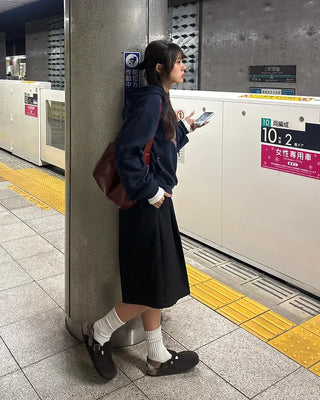 R Star Check Patch Hoodie