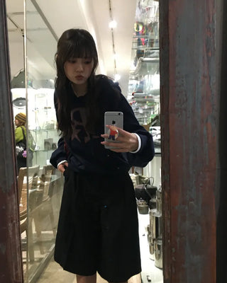 R Star Check Patch Hoodie