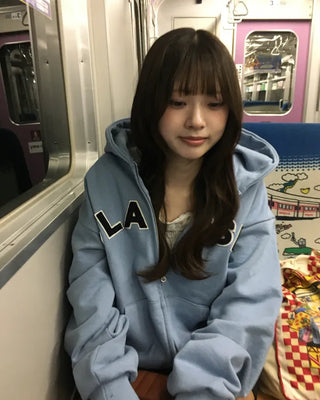 (Unisex) CLASSIC Patch Double Zip Sweatshirt Hoodie