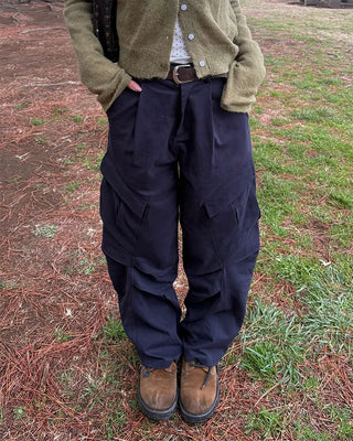 Front unique pocket cargo pants
